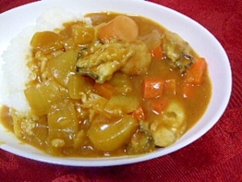 牡蠣の旨味たっぷりカレー